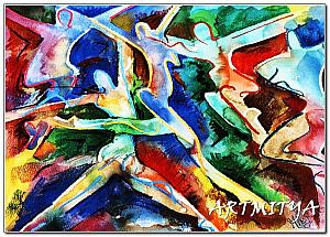 Vibrant collection of movement